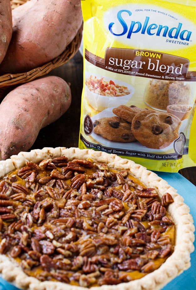 Lightened Up Sweet Potato Pie