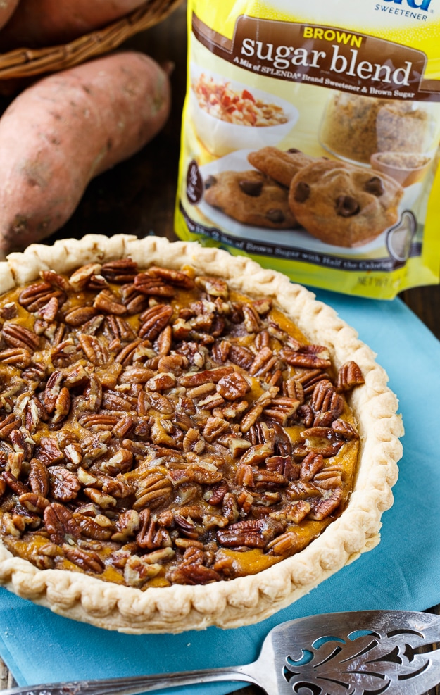 Lightened Up Sweet Potato Pie