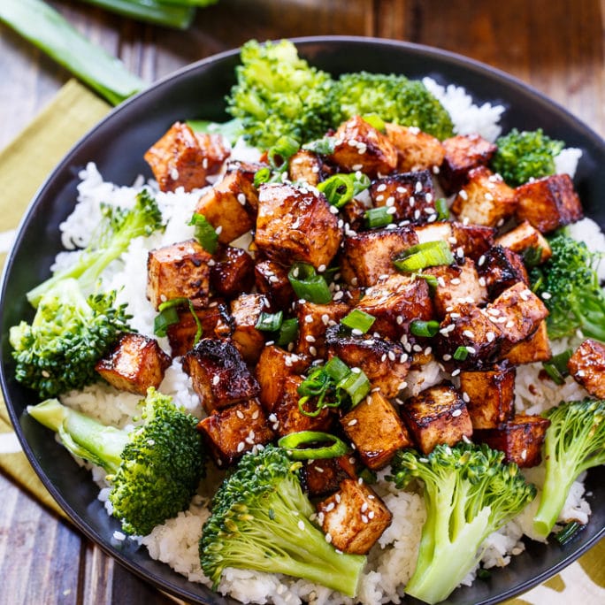 Asian Garlic Tofu