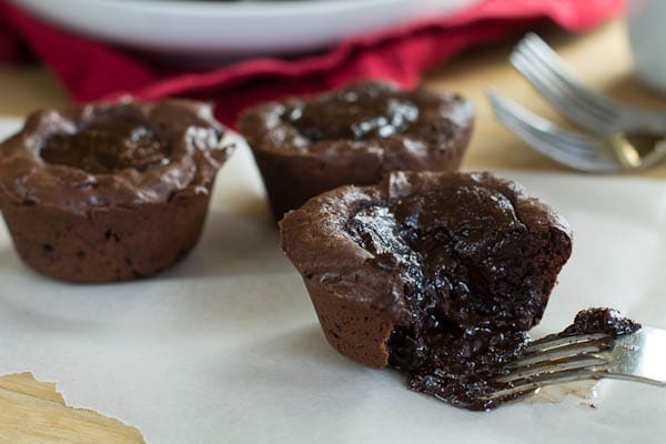 Chocolate Heart of Darkness Cakes