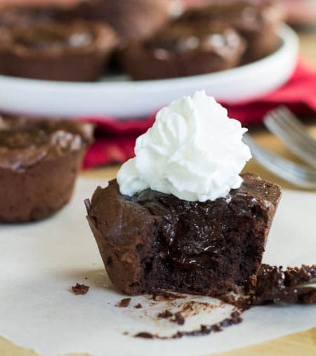 Chocolate Heart of Darkness Cakes