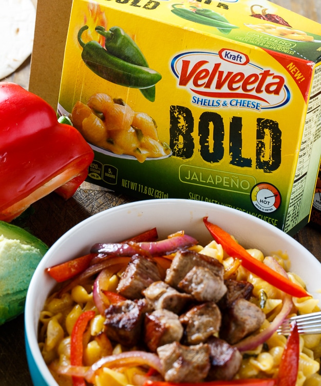 Velveeta BOLD Shells and Cheese
