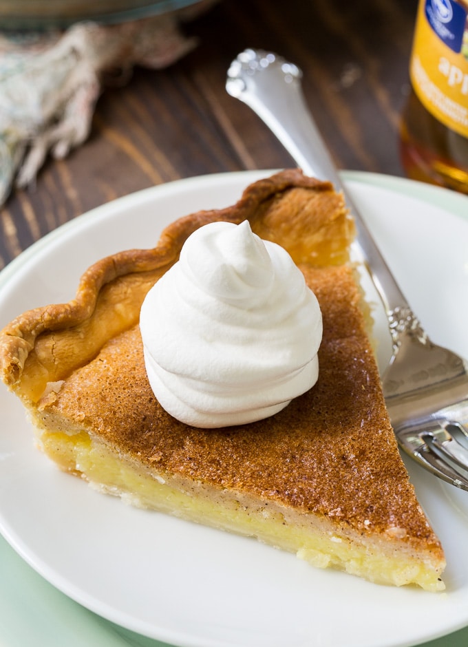 Vinegar Pie recipe
