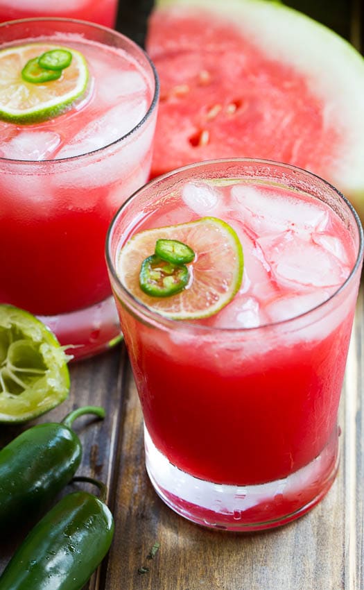 Jalapeno Watermelon Margarita