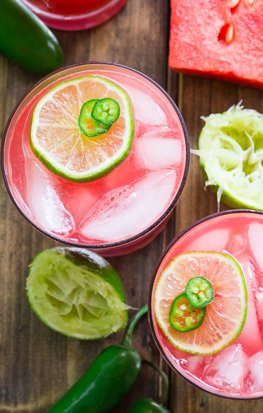 Jalapeno Watermelon Margarita
