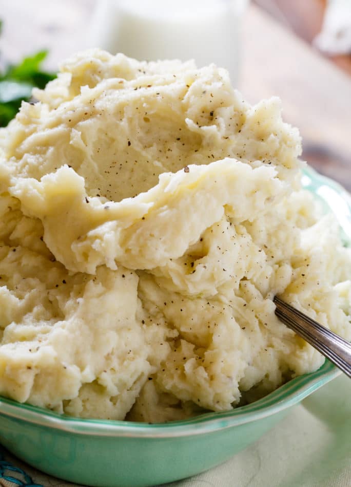 Whipped Potatoes- so smooth and creamy!
