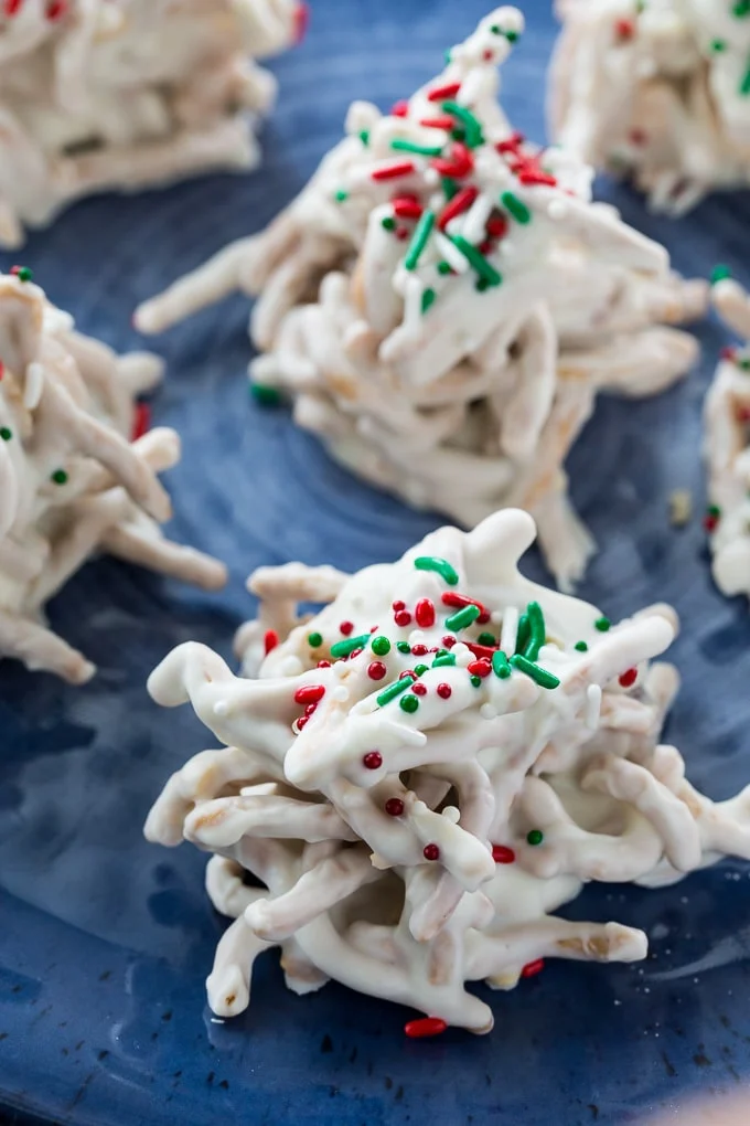 White Chocolate Haystacks