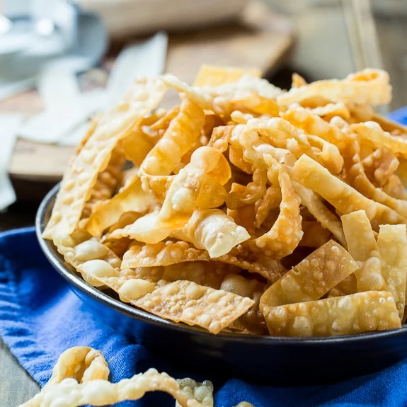 Fried Wonton Strips